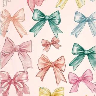 Hair bow wallpaper