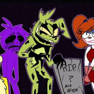Afton Family PC wallpaper