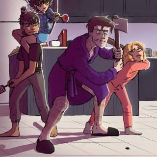 Afton Family PC wallpaper