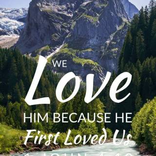 Bible verse landscape wallpaper