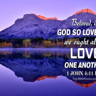 Bible verse landscape wallpaper