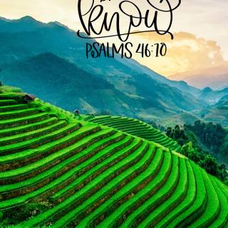 Bible verse landscape wallpaper