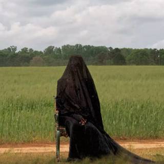 The Woman in the Yard wallpaper