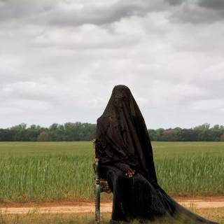 The Woman in the Yard wallpaper