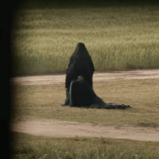 The Woman in the Yard wallpaper