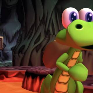 Crocs: Legend of the Gobbos wallpaper