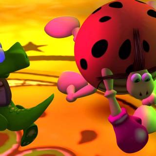 Crocs: Legend of the Gobbos wallpaper