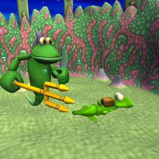 Crocs: Legend of the Gobbos wallpaper