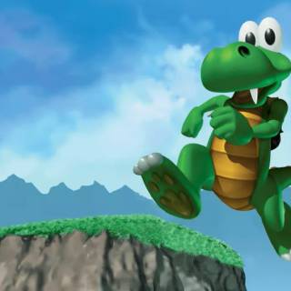 Crocs: Legend of the Gobbos wallpaper