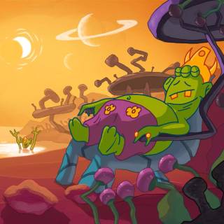 Elroy and the Aliens wallpaper