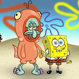 Spongebob Patrick and Squidward wallpaper