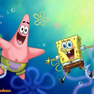 Spongebob Patrick and Squidward wallpaper