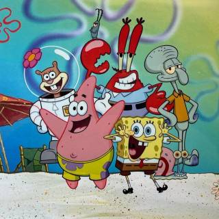 Spongebob Patrick and Squidward wallpaper