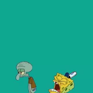 Spongebob Patrick and Squidward wallpaper
