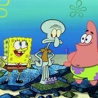 Spongebob Patrick and Squidward wallpaper