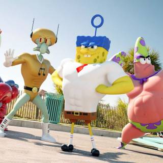 Spongebob Patrick and Squidward wallpaper