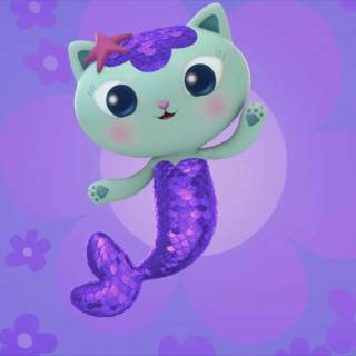 MerCat Gabby's Dollhouse wallpaper