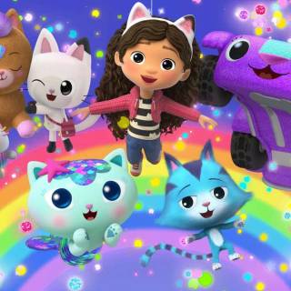 MerCat Gabby's Dollhouse wallpaper