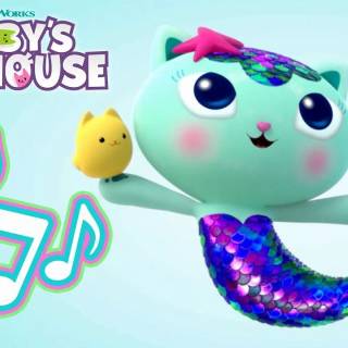 MerCat Gabby's Dollhouse wallpaper