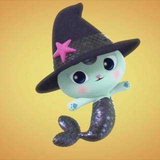 MerCat Gabby's Dollhouse wallpaper