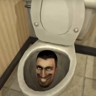 Skibidi Toilet laptop wallpaper