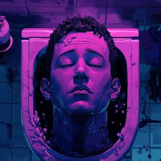 Skibidi Toilet laptop wallpaper