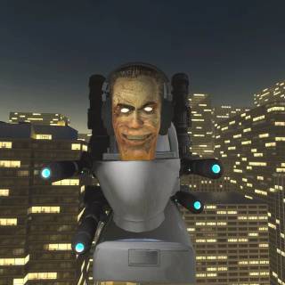 Skibidi Toilet laptop wallpaper