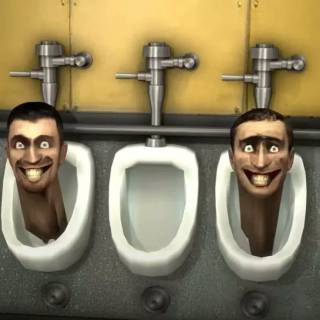 Skibidi Toilet laptop wallpaper