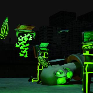 Skibidi Toilet laptop wallpaper