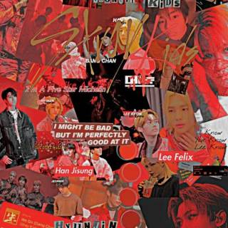 Stray Kids red wallpaper