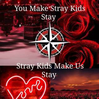 Stray Kids red wallpaper