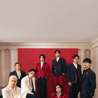 Stray Kids red wallpaper
