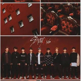 Stray Kids red wallpaper