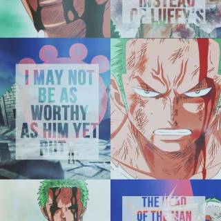 Luffy Zoro quotes wallpaper