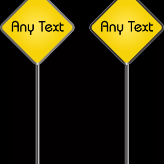 Blank sign wallpaper