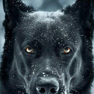 German Shepherd phone wallpaper