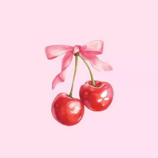 Preppy fruit wallpaper