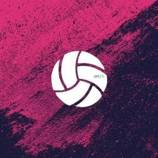 Volleyball pink wallpaper