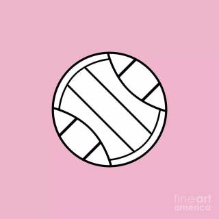 Volleyball pink wallpaper