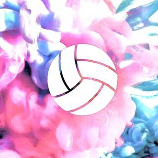 Volleyball pink wallpaper