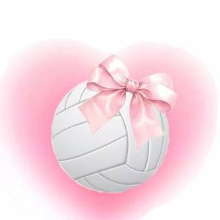 Volleyball pink wallpaper