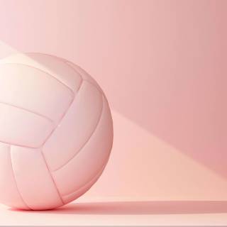 Volleyball pink wallpaper