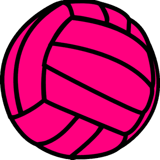 Volleyball pink wallpaper