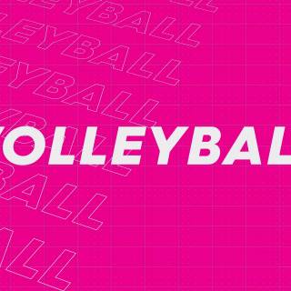 Volleyball pink wallpaper