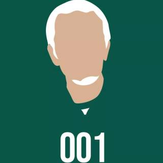 Player 001 Squid Game wallpaper