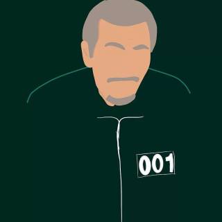 Player 001 Squid Game wallpaper