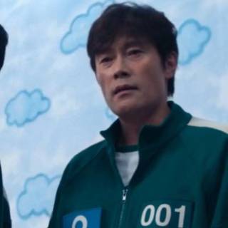 Player 001 Squid Game wallpaper