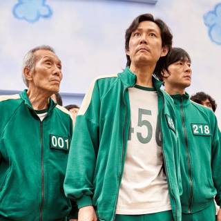 Player 001 Squid Game wallpaper