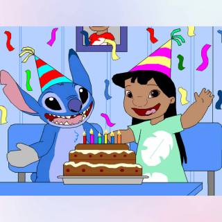 Happy Birthday Stitch wallpaper