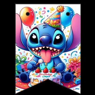 Happy Birthday Stitch wallpaper